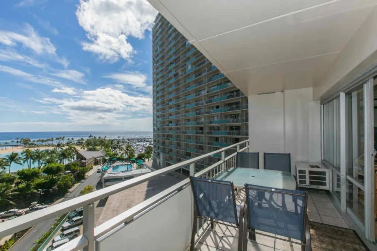 Ilikai Tower 720 Lagoon View 1Br Honolulu 0*,