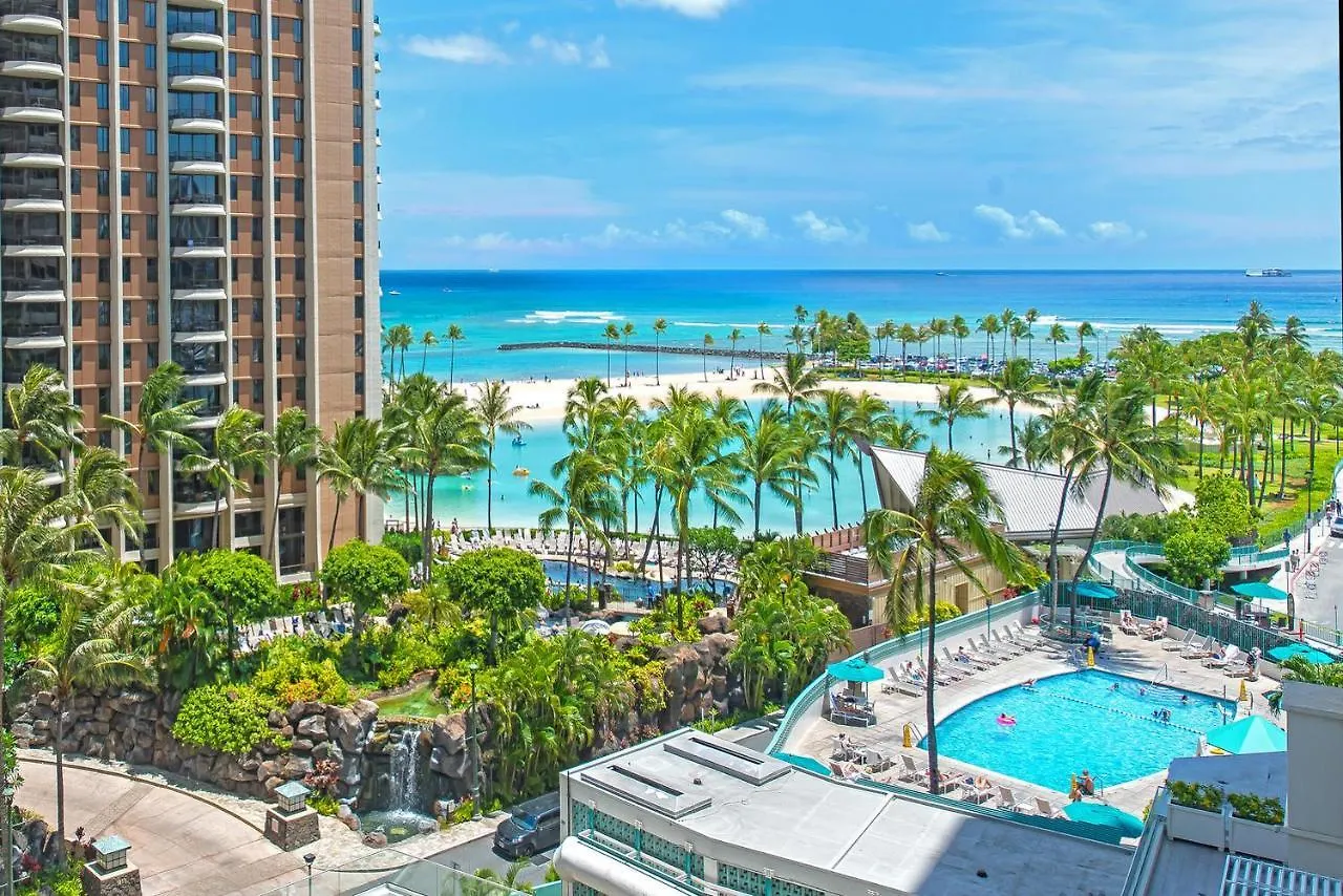 Ilikai Tower 720 Lagoon View 1Br Honolulu Lägenhet
